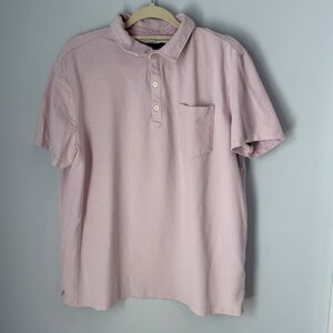 Banana Republic Men’s Performance Pique Polo Shirt Pink